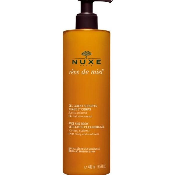 Nuxe Gel lavant Surgras Visage et Corps - 400 ml