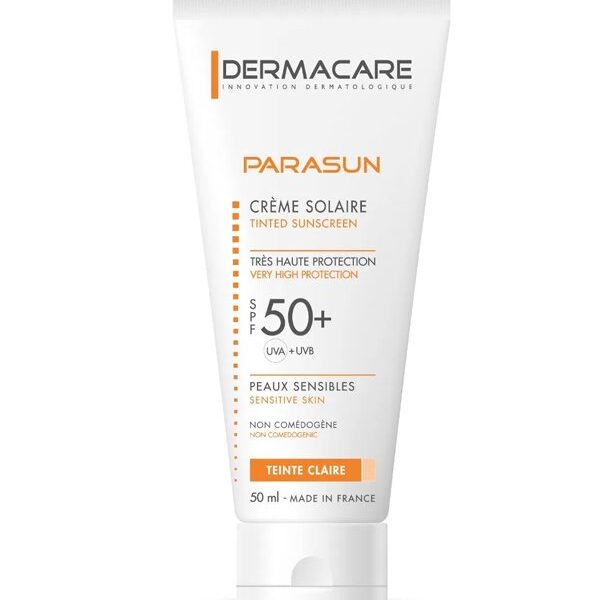 Dermacare - Parasun Crème solaire Teinte Claire Très haute protection SPF50+ - 50 ml