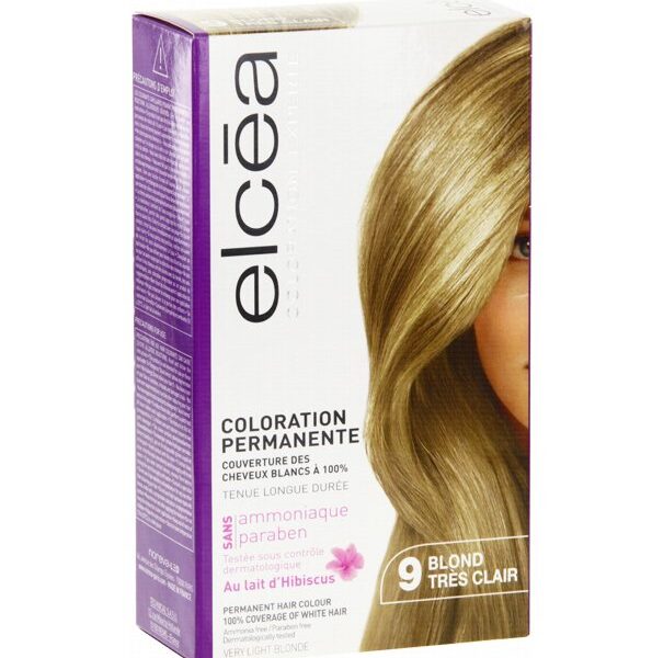 Elcea Coloration Blond Tres Clair 9