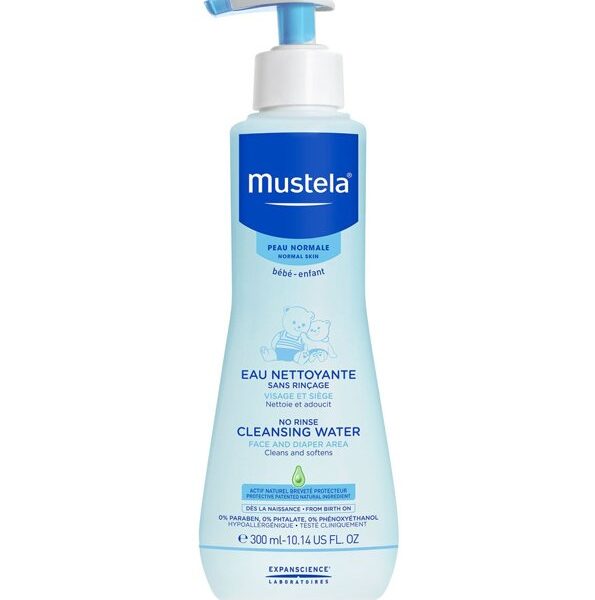 Mustela Eau Nettoyante Sans Rinçage - 300 ml
