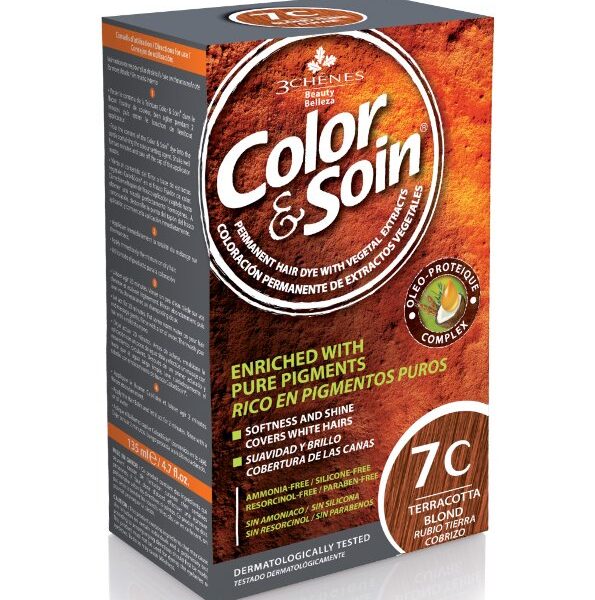 Color Et Soin Blond Terre Cuivre 7C