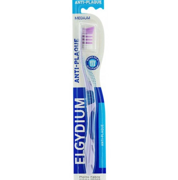 Elgydium - Brosse à dents Anti-Plaque Medium