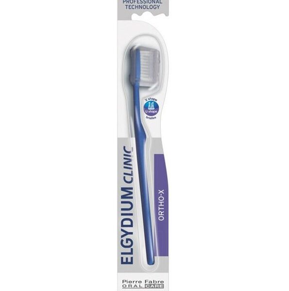 Elgydium Clinic - Brosse à dents Ortho X Adulte Medium
