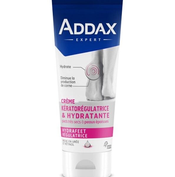 Addax Crème kératorégulatrice et hydratante pieds - 100 ml