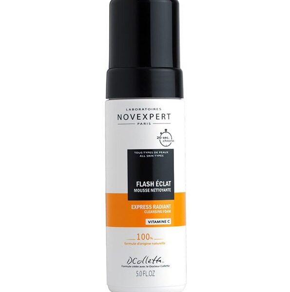 Novexpert Vitamine C Flash Eclat Mousse Nettoyante - 150 ml