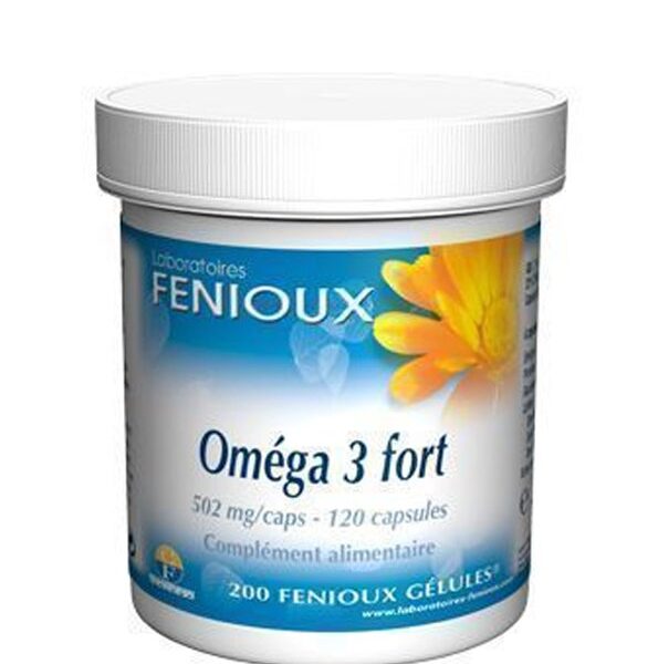 Fenioux Oméga 3 Fort - 120 Capsules - 502 mg