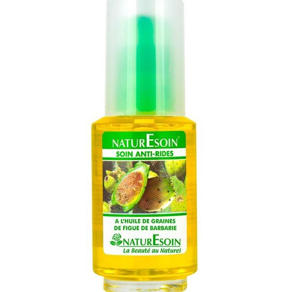 NaturEsoin Huile de Graines de Figue de Barbarie Soin Anti-Rides - 50 ml