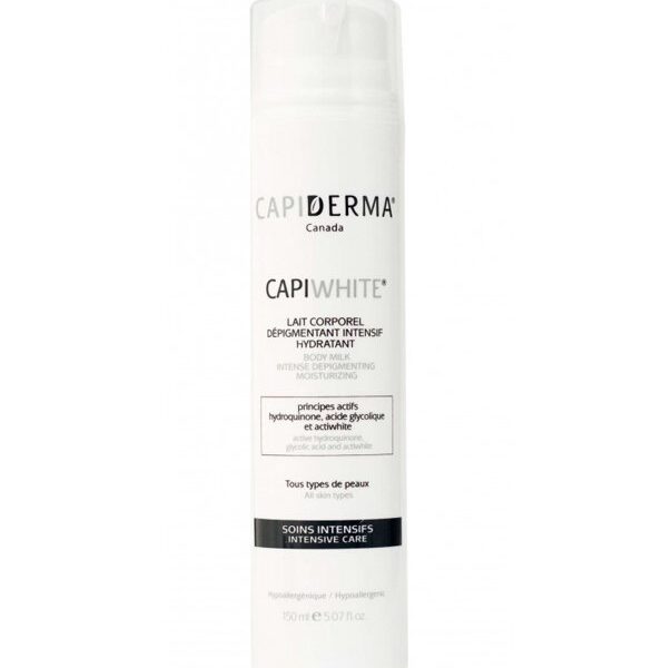 Capiderma - Lait corporel dépigmentant intensif hydratant - 150 ml