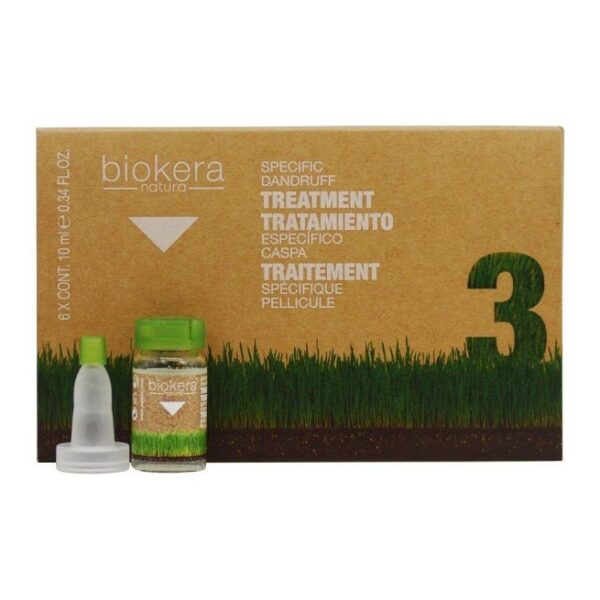 BIOKERA NATURE TRAITEMENT ANTI-PELLICULAIRE INTENSIF 6 AMP 10ML