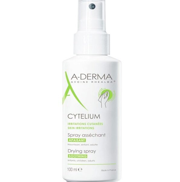 A-DERMA — CYTELIUM SPRAY ASSÉCHANT APAISANT — Spray asséchant — CYTELIUM 100 ml