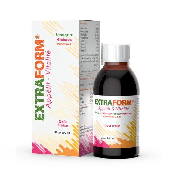 EXTRALEVURE Extraform Sirop 200Ml