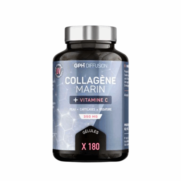 GPH Collagene Marine+vitamine C 180gelules 350mg