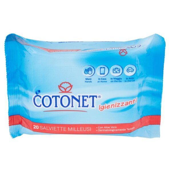 Cotonet Lingettes Mutipurpose 20 Salviette