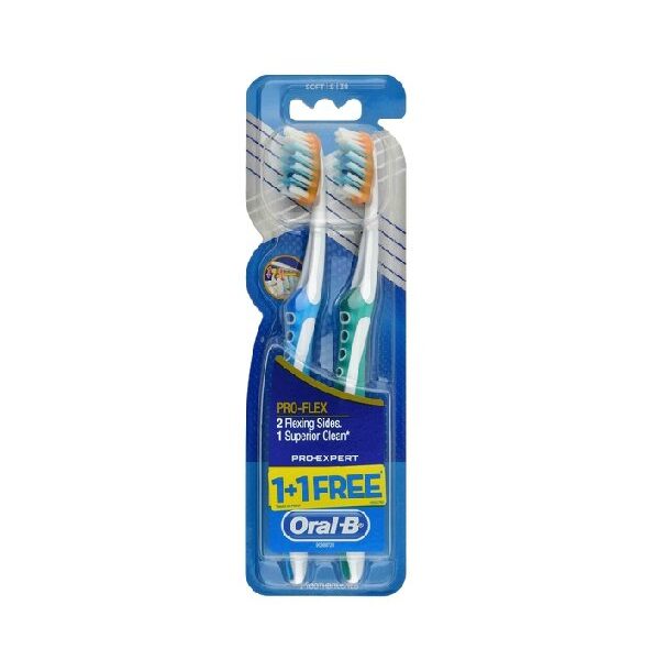 Oral-B Brosse À Dents Pro Flex soft 1+1