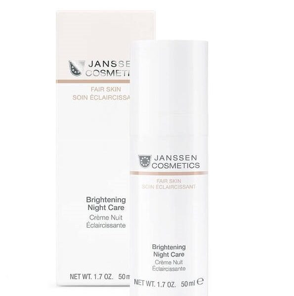 Janssen Cosmetics Créme Nuit éclaircissant 50ml