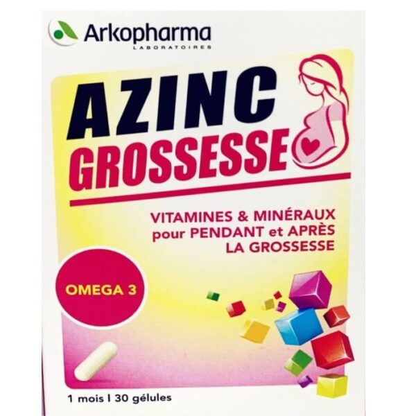 Arkopharma - Azinc Grossesse - 30 Comprimés