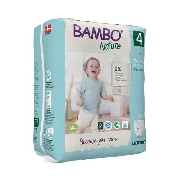 Bambo Nature culotte d'apprentissage T4 L 7-14kg/20pcs