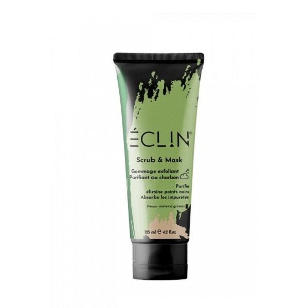 ECLIN SCRUB AND MASK GOMMAGE AU CHARBON ACTIF