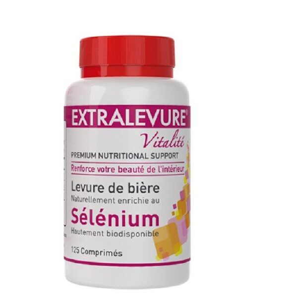 Extralevure vitalite selenium 125 Comprimès