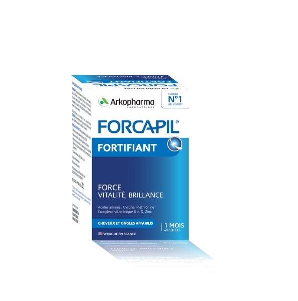 Forcapil Cheveux Et Ongles - 60 Gelules