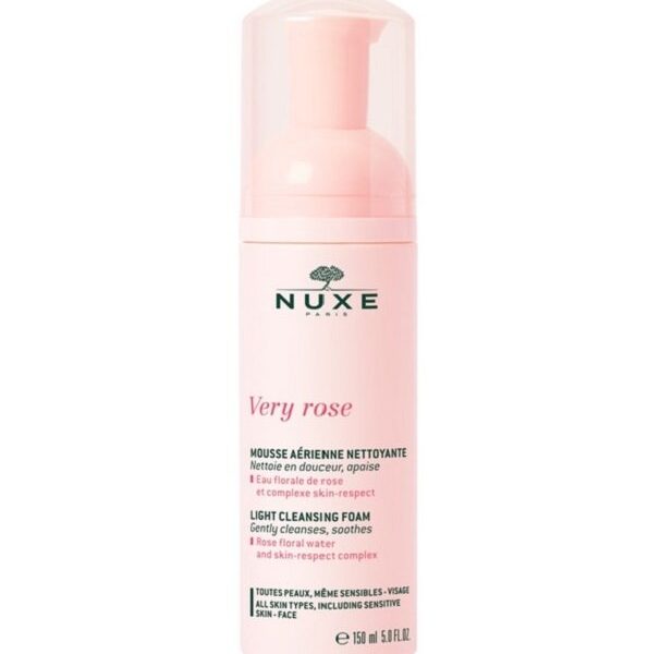 Nuxe Very Rose Mousse Aérienne Nettoyante 150ml
