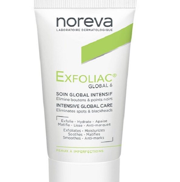 NOREVA EXFOLIAC GLOBAL 6 SOIN GLOBAL INTENSIF 30ml