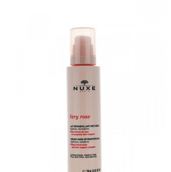 Nuxe Very Rose Lait Démaquillant Onctueux 200ml