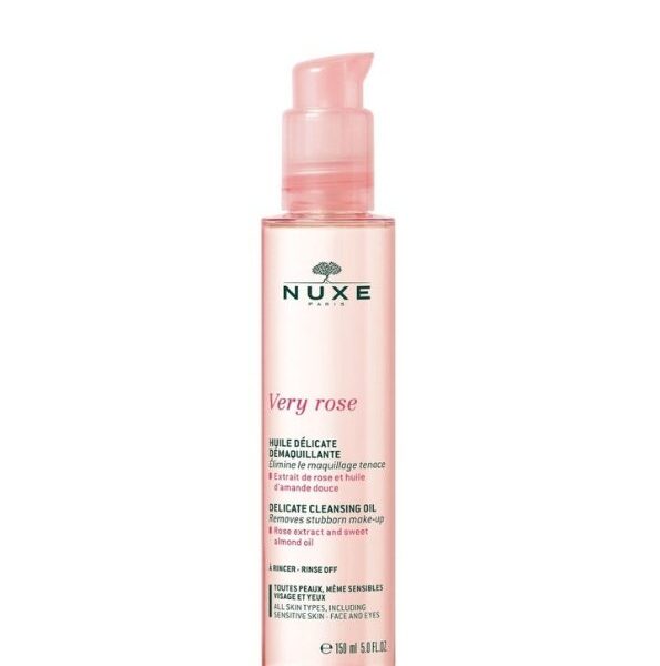 Nuxe Very Rose Huile Délicate Démaquillante 150ml