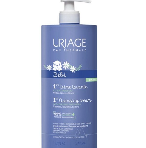 Uriage Bébé - 1ère Crème lavante - 1 L
